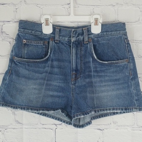 Christopher Kane distressed jean shorts. Size 25 - Picture 1 of 6